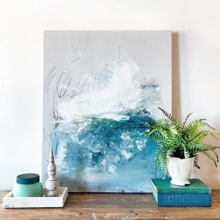 Along The Water Canvas Wall Art - Image 6