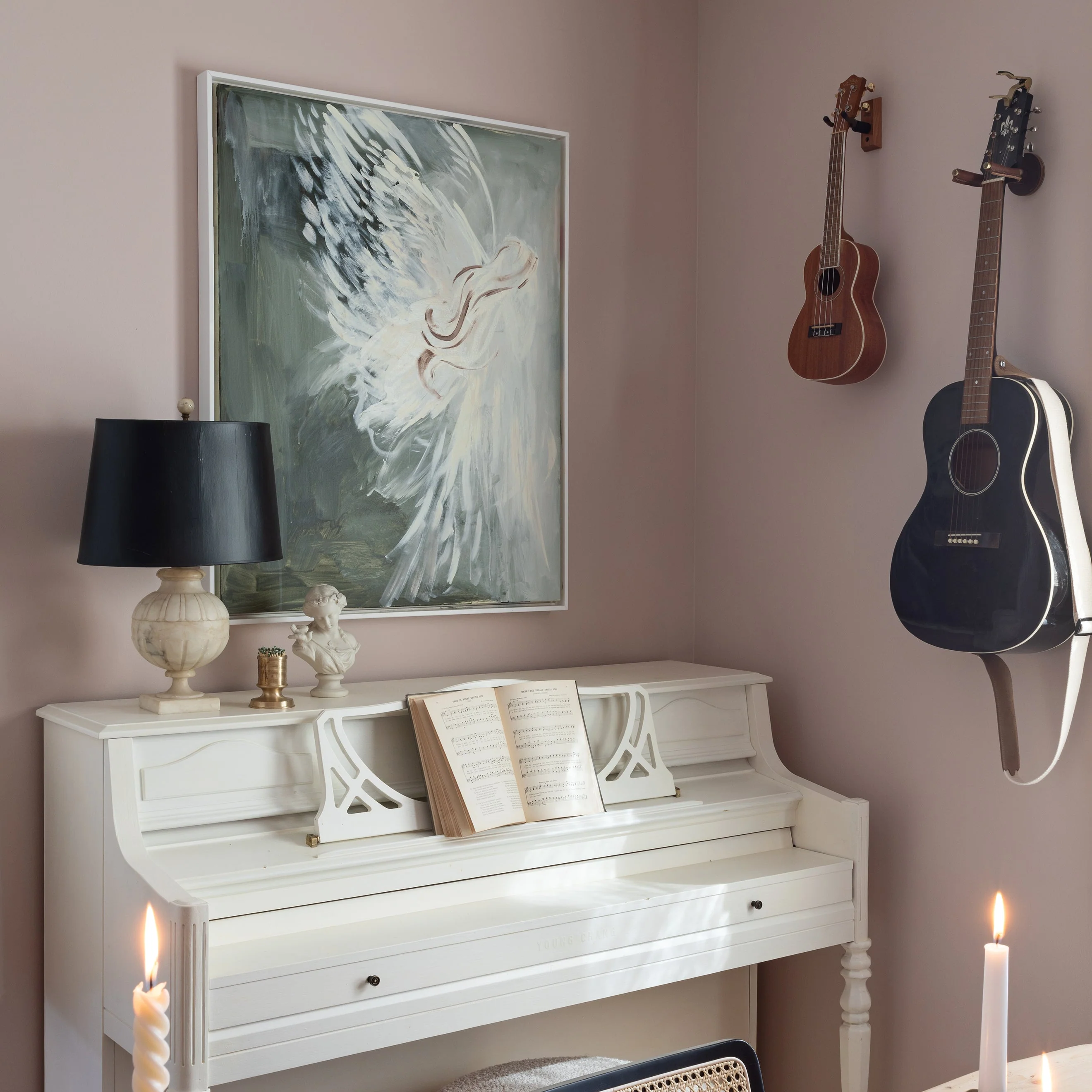 Angelic Anticipation Canvas Wall Art - Image 3