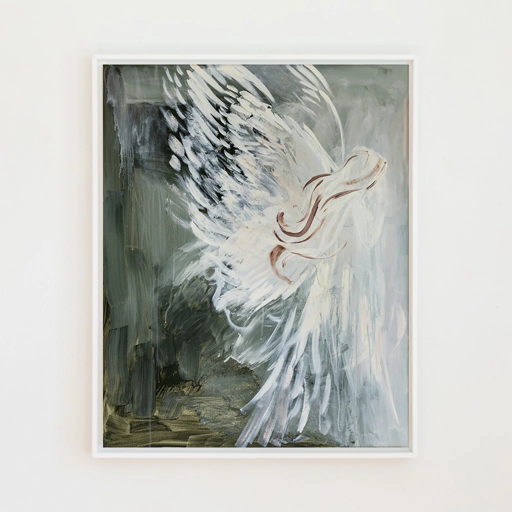 Angelic Anticipation Canvas Wall Art - Image 6