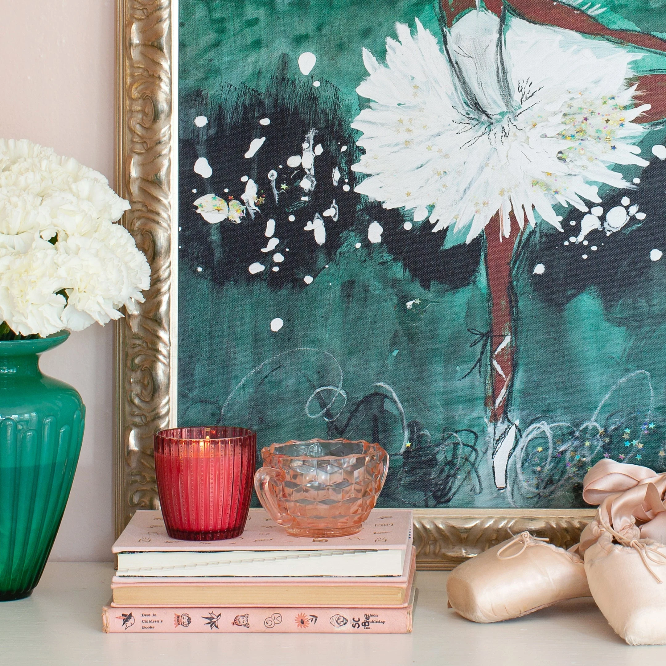 Ballerina on Stage Canvas Wall Art - Image 6