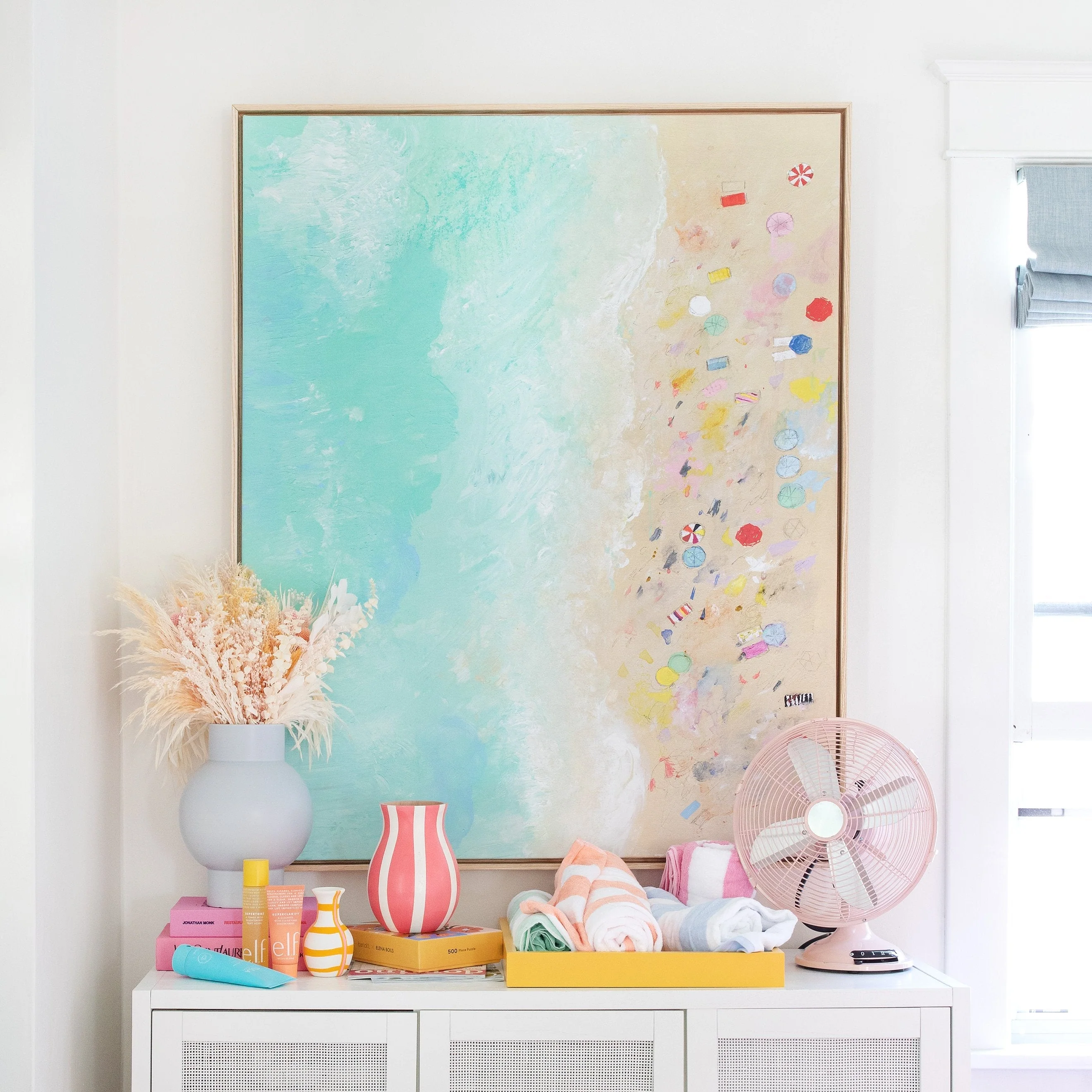 Beach Holiday! Canvas Wall Art - Image 9