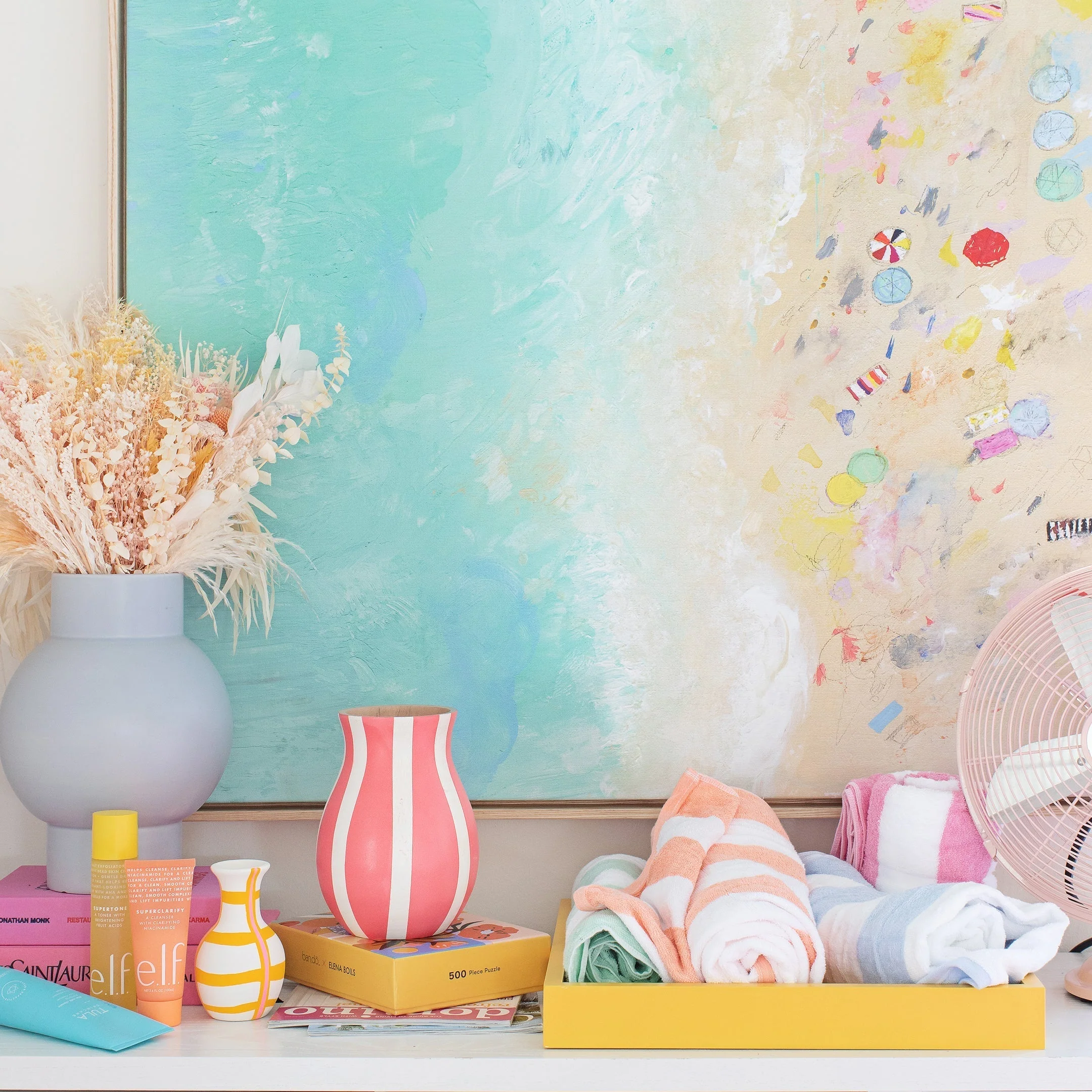 Beach Holiday! Canvas Wall Art - Image 4