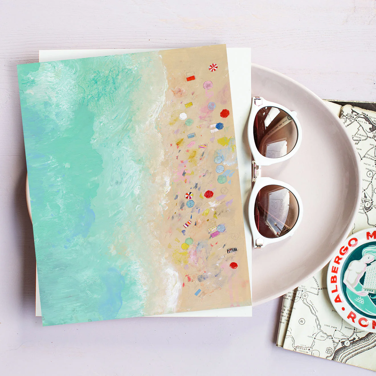 Beach Holiday! Canvas Wall Art - Image 14