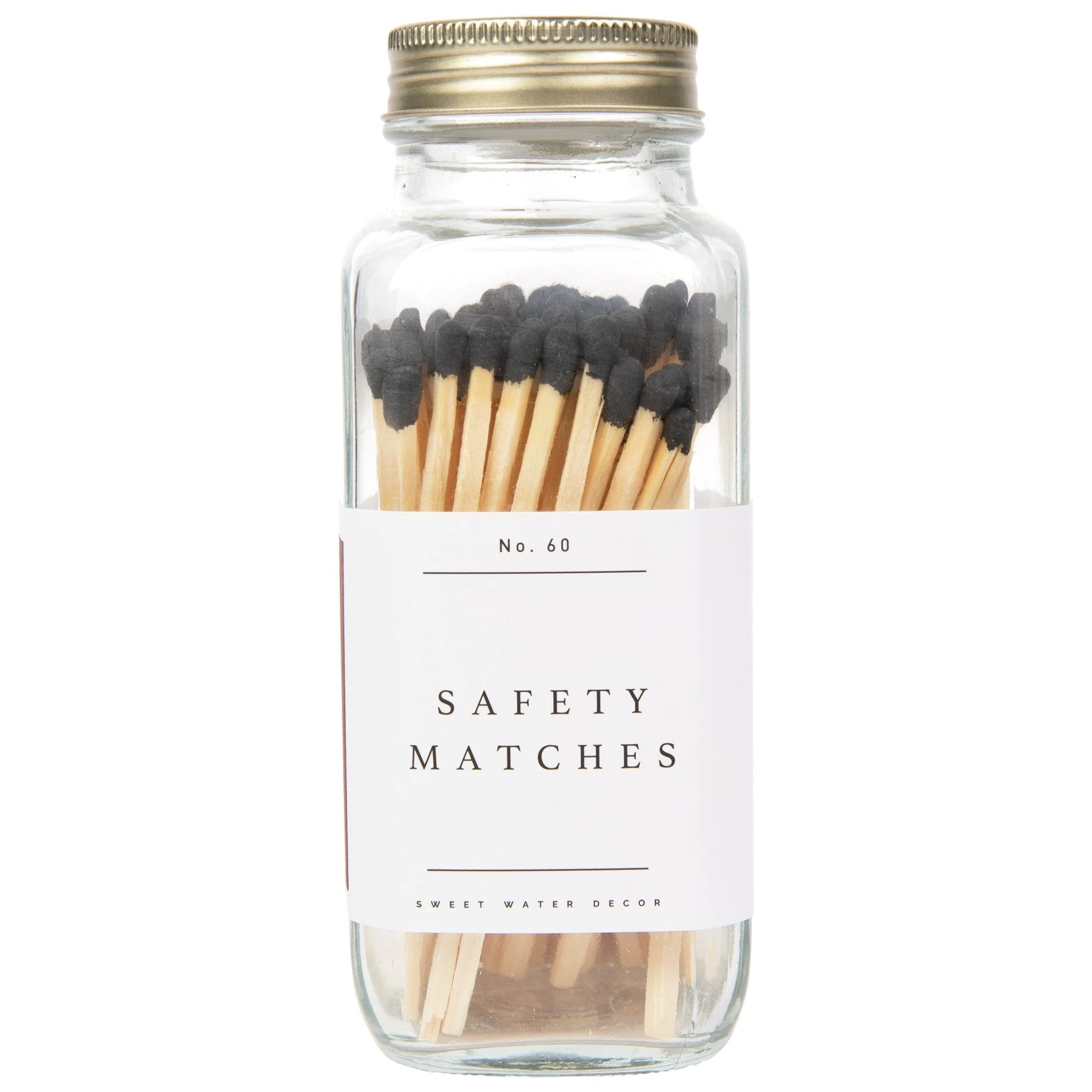 Black Tip Safety Matches (60 Count, 3.75") - Image 3