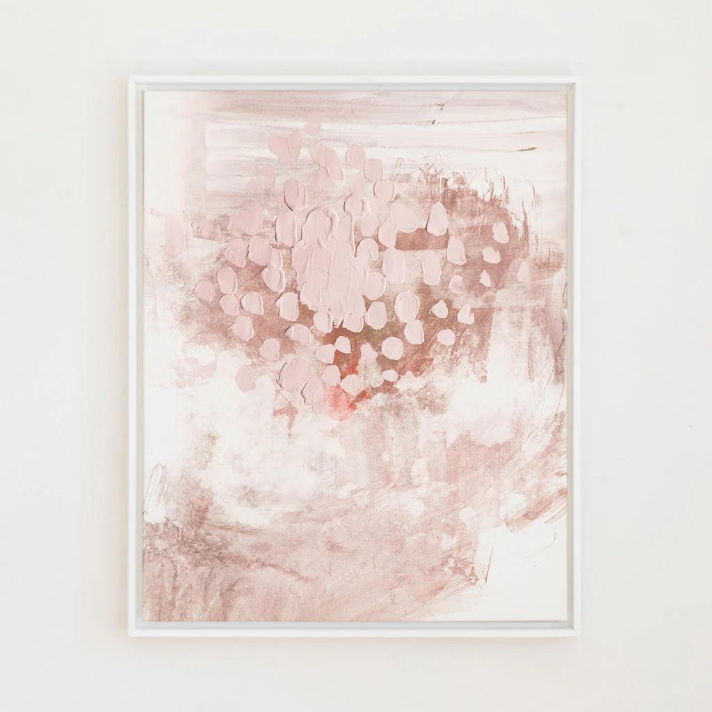 Blush Bungalow Canvas Wall Art - Image 8