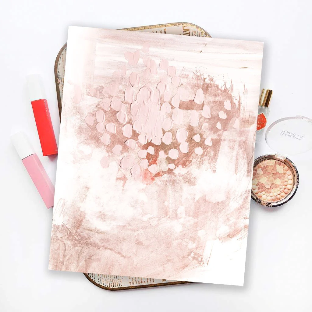 Blush Bungalow Canvas Wall Art - Image 10