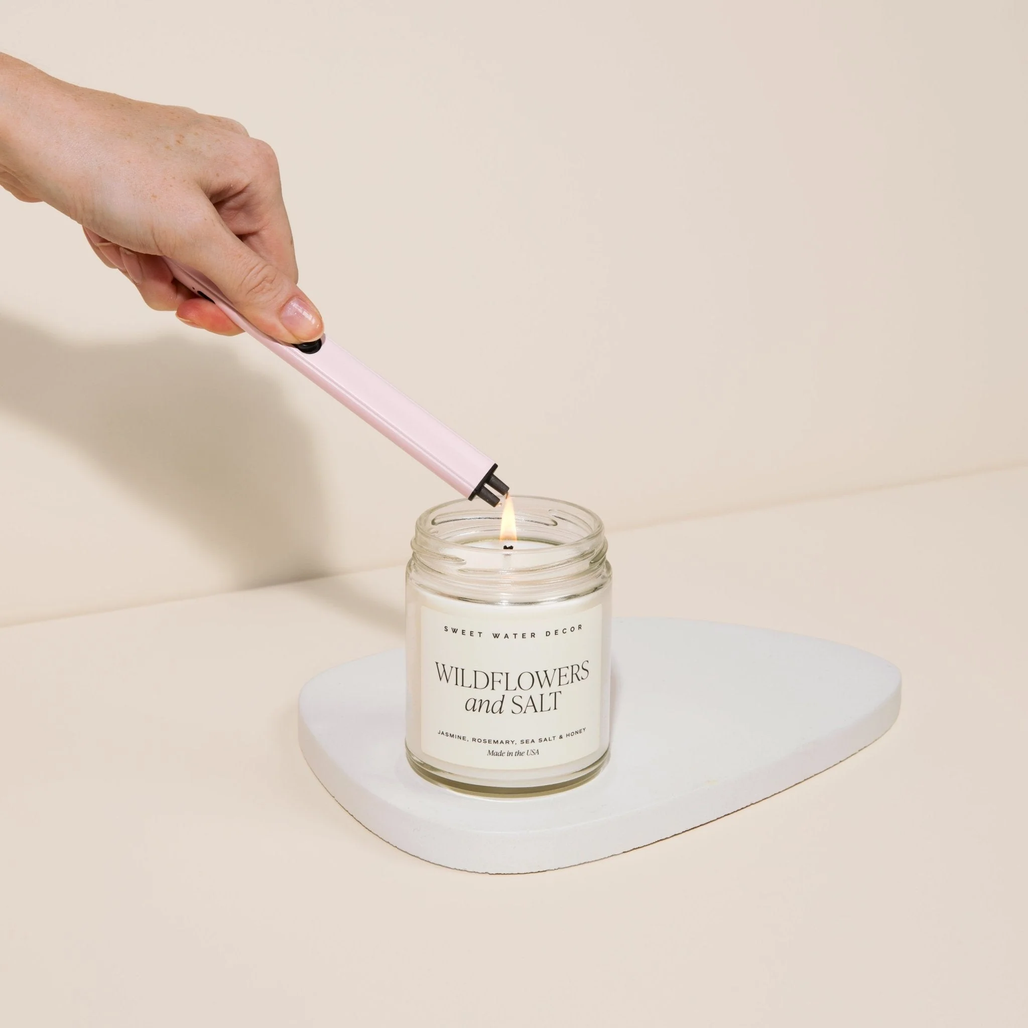 Blush Pink Electric Lighter - Image 7