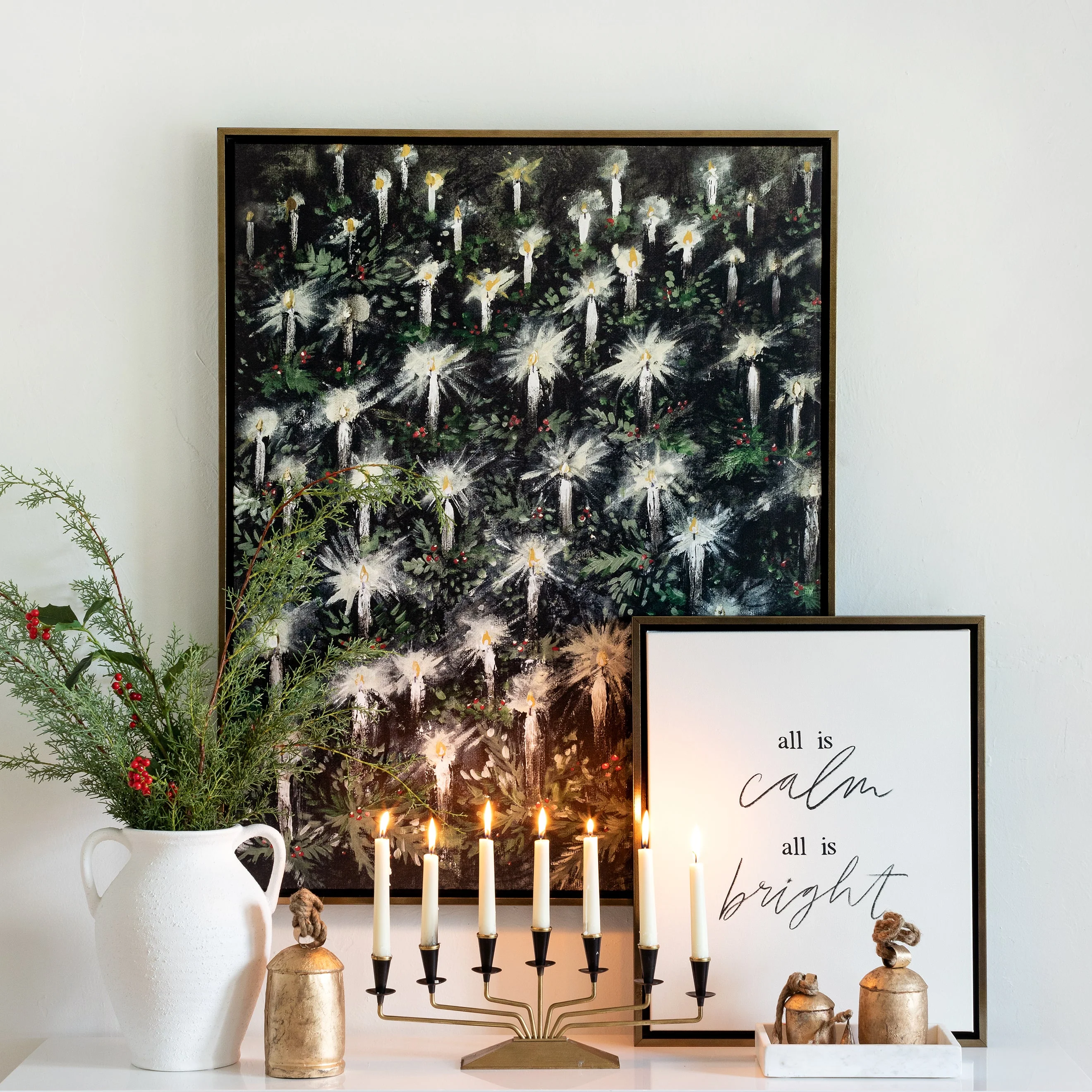 Candlelight Service Canvas Wall Art - Image 3