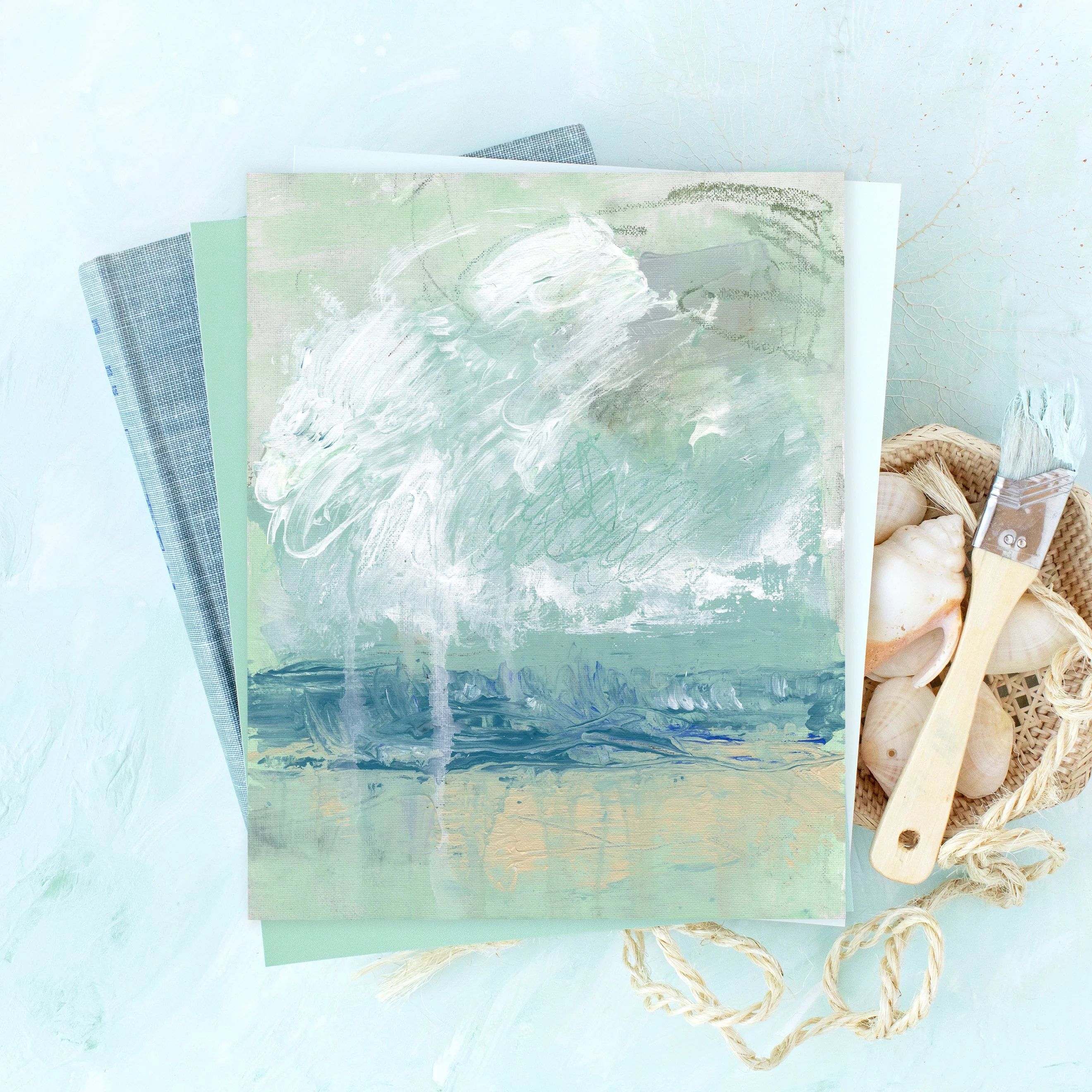 Coconut Beach Canvas Wall Art - Image 8