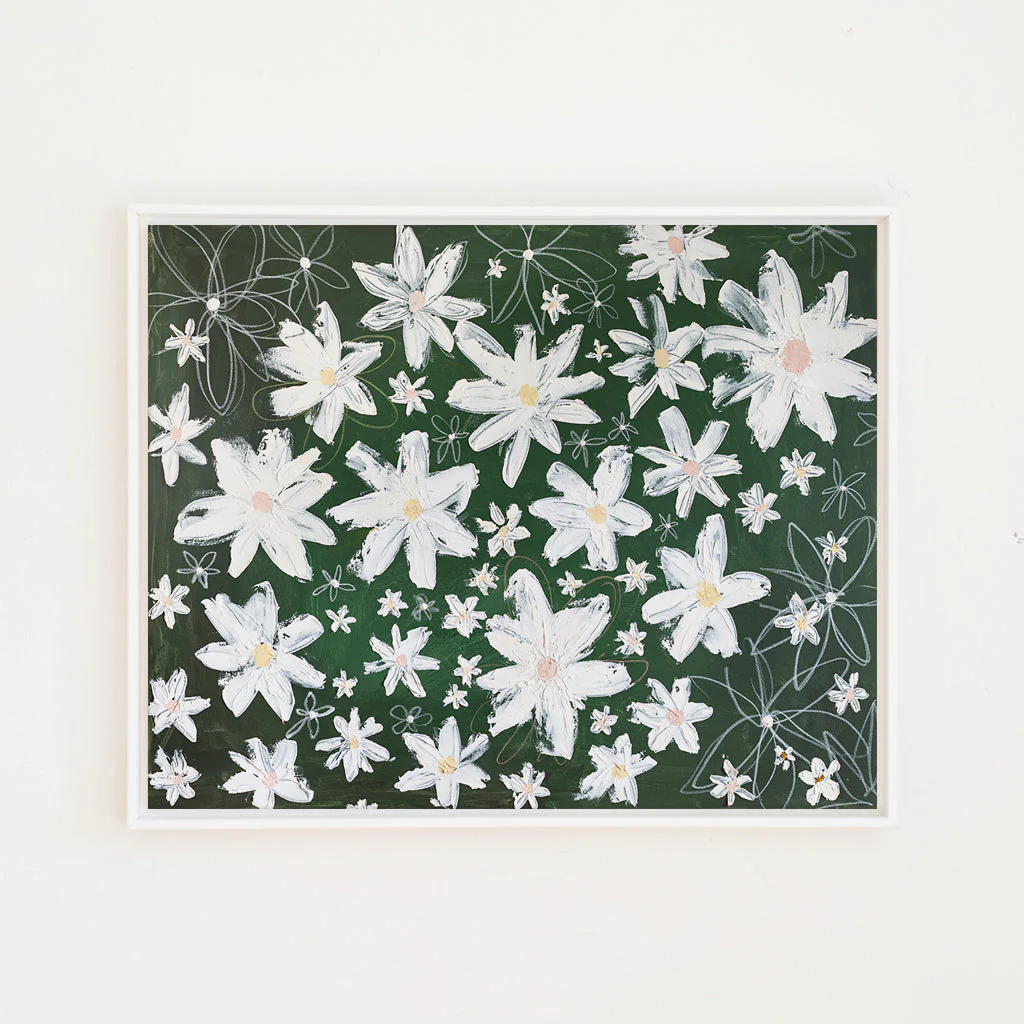 Daisy Party Canvas Wall Art - Image 3