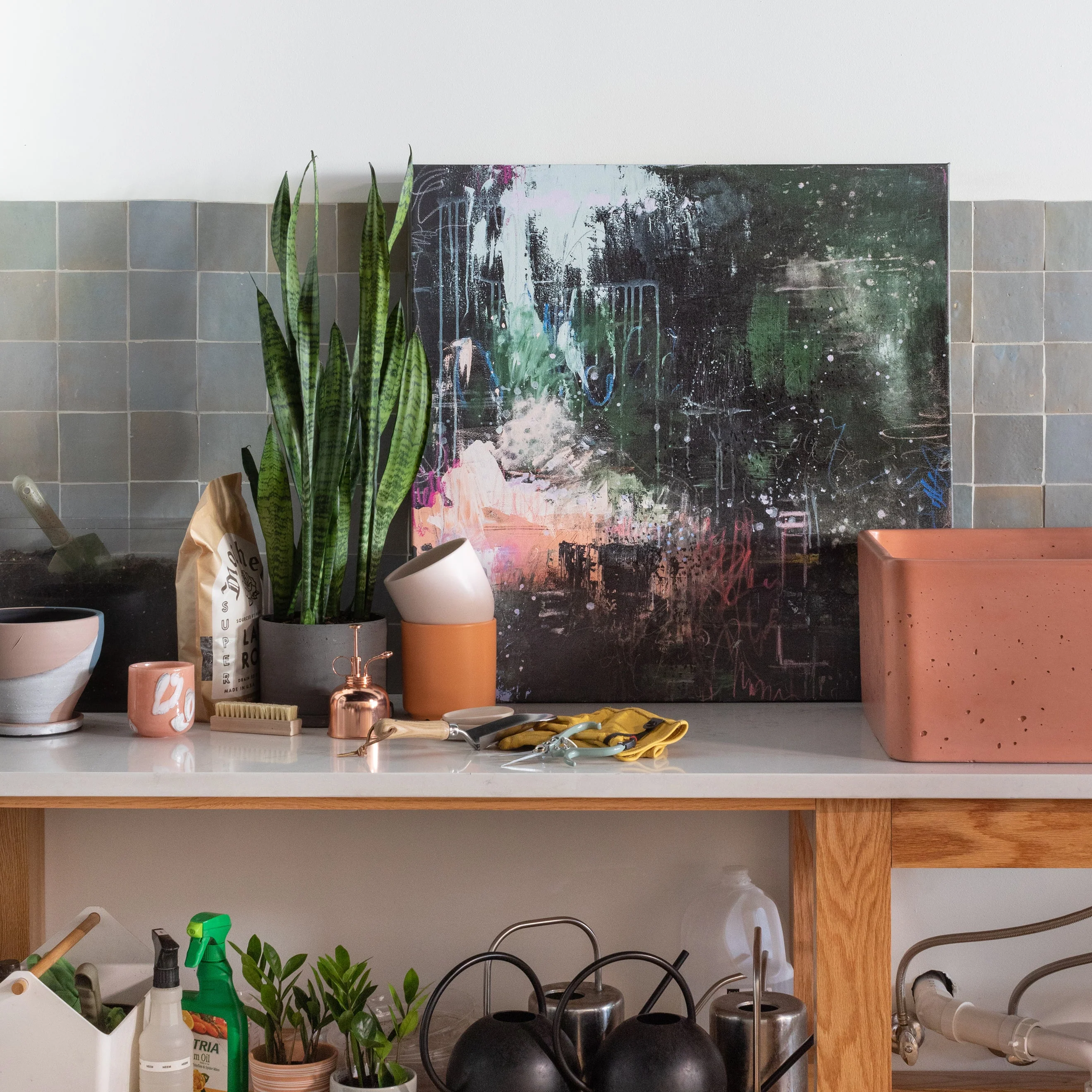 Fairy Garden Canvas Wall Art . Classic - Image 8