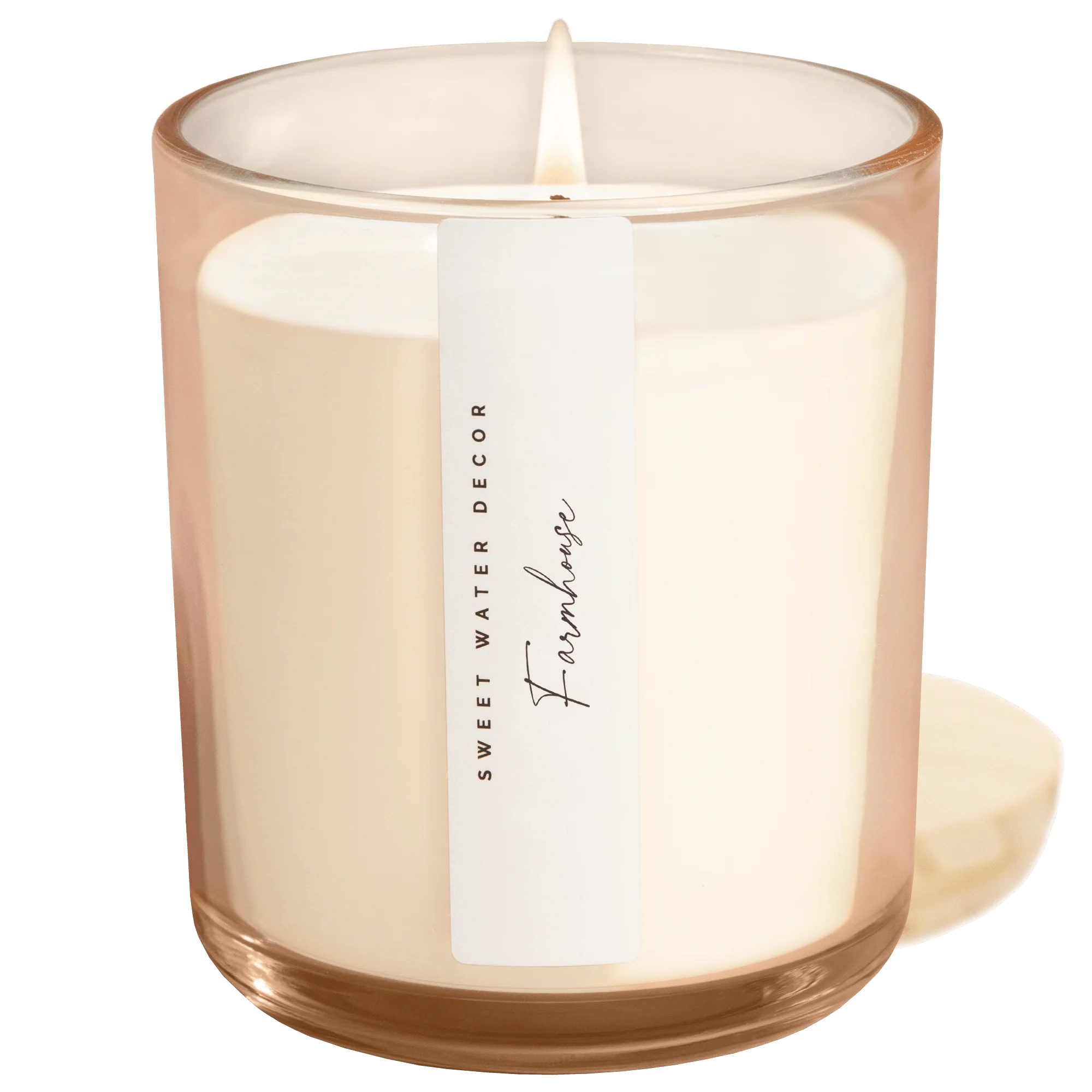 Farmhouse Soy Candle (12oz Tinted Glass Jar) - Image 3