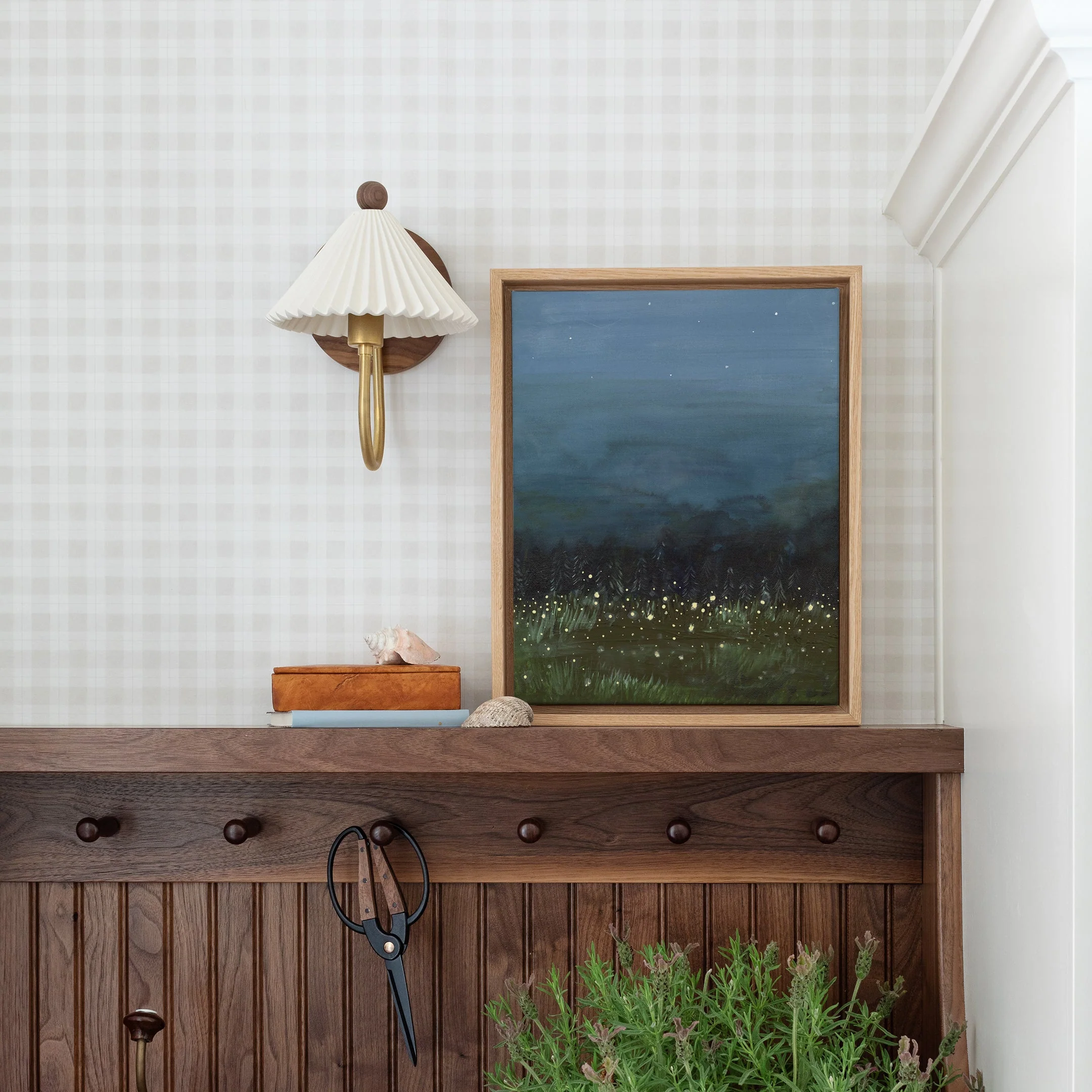 Firefly Forest Canvas Wall Art - Image 3