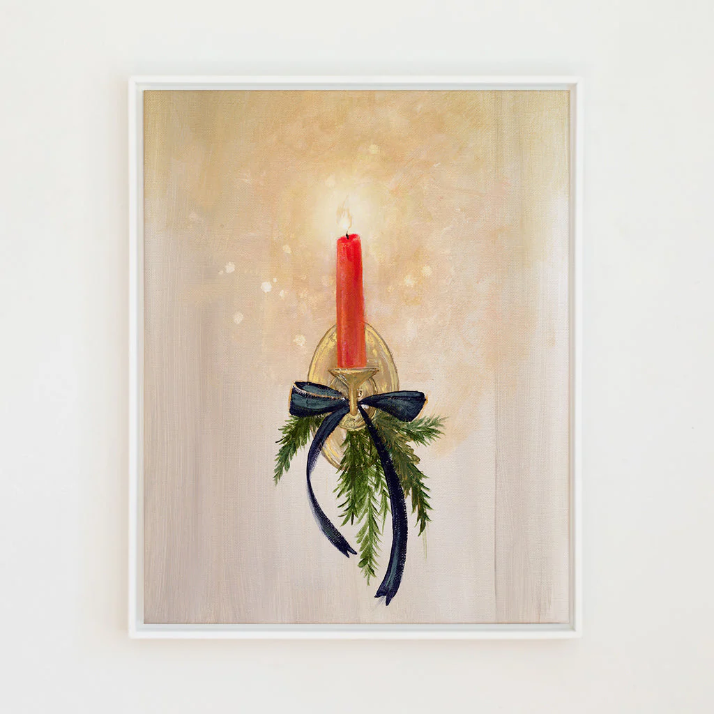 Flicker in the Hallway Canvas Wall Art - Image 3