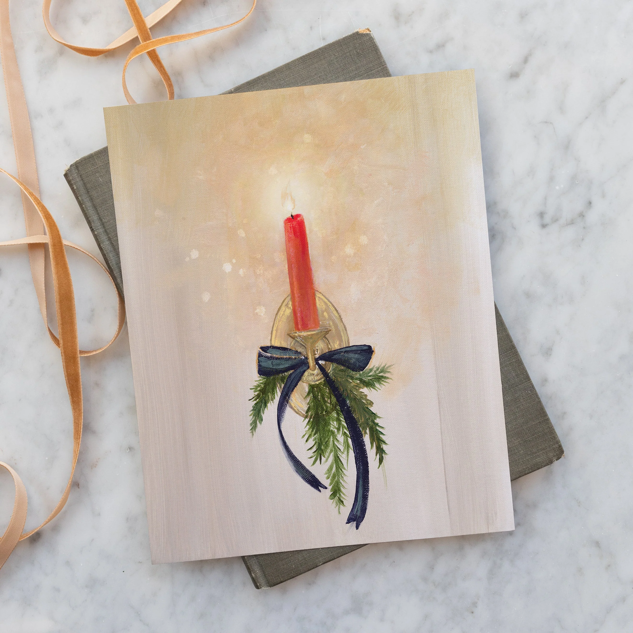 Flicker in the Hallway Canvas Wall Art - Image 4