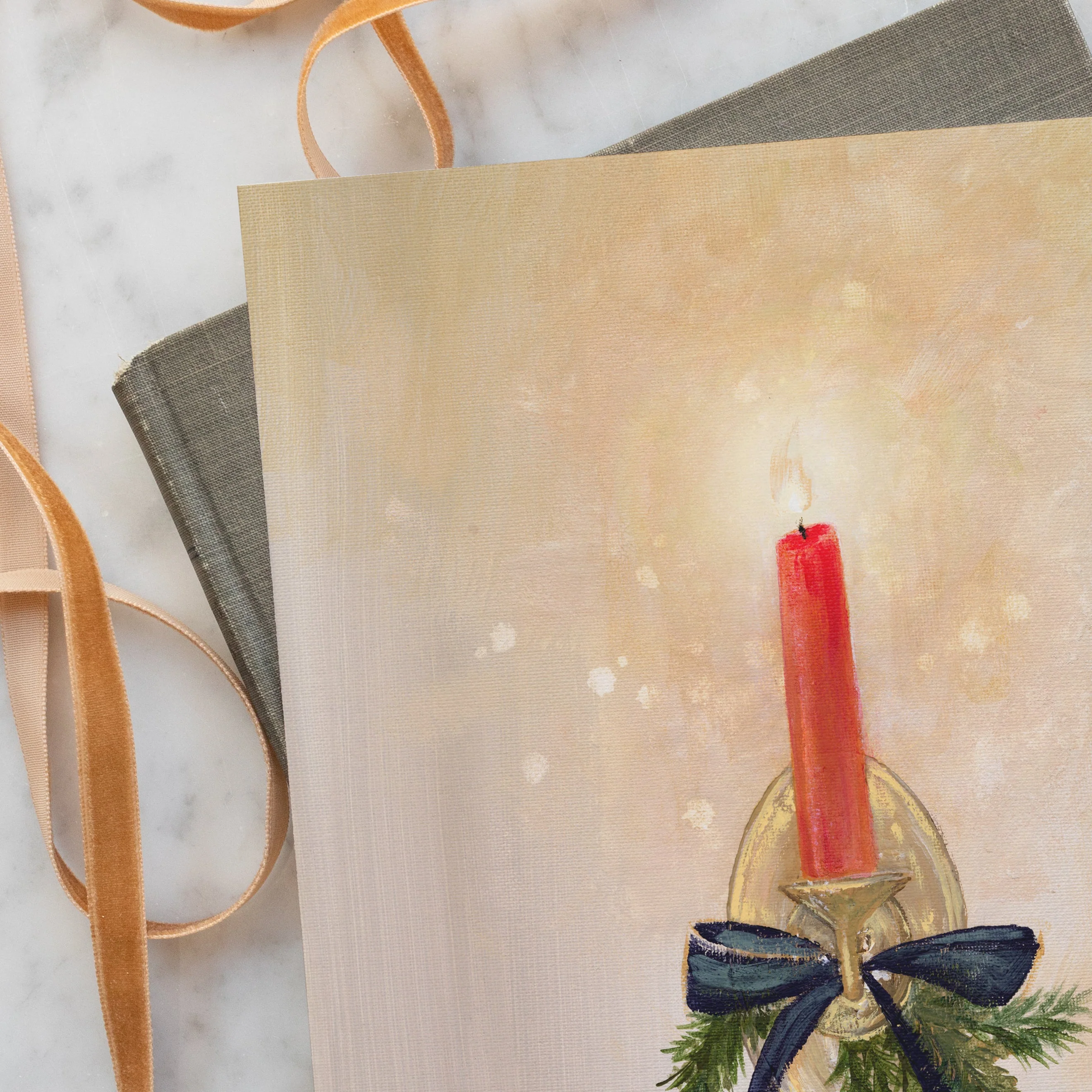 Flicker in the Hallway Canvas Wall Art - Image 5