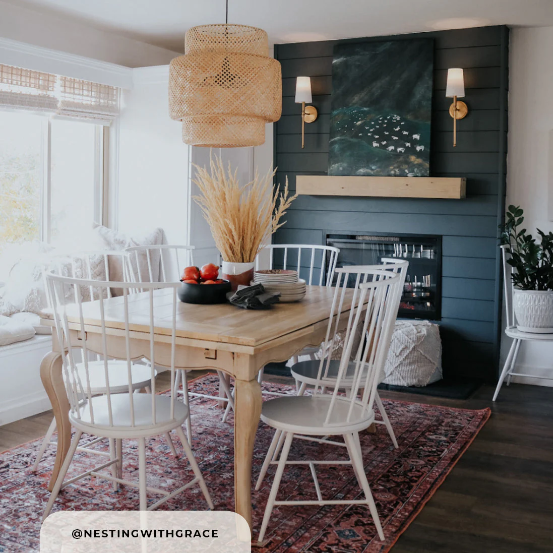 Flocks By Night Canvas Wall Art - Image 5