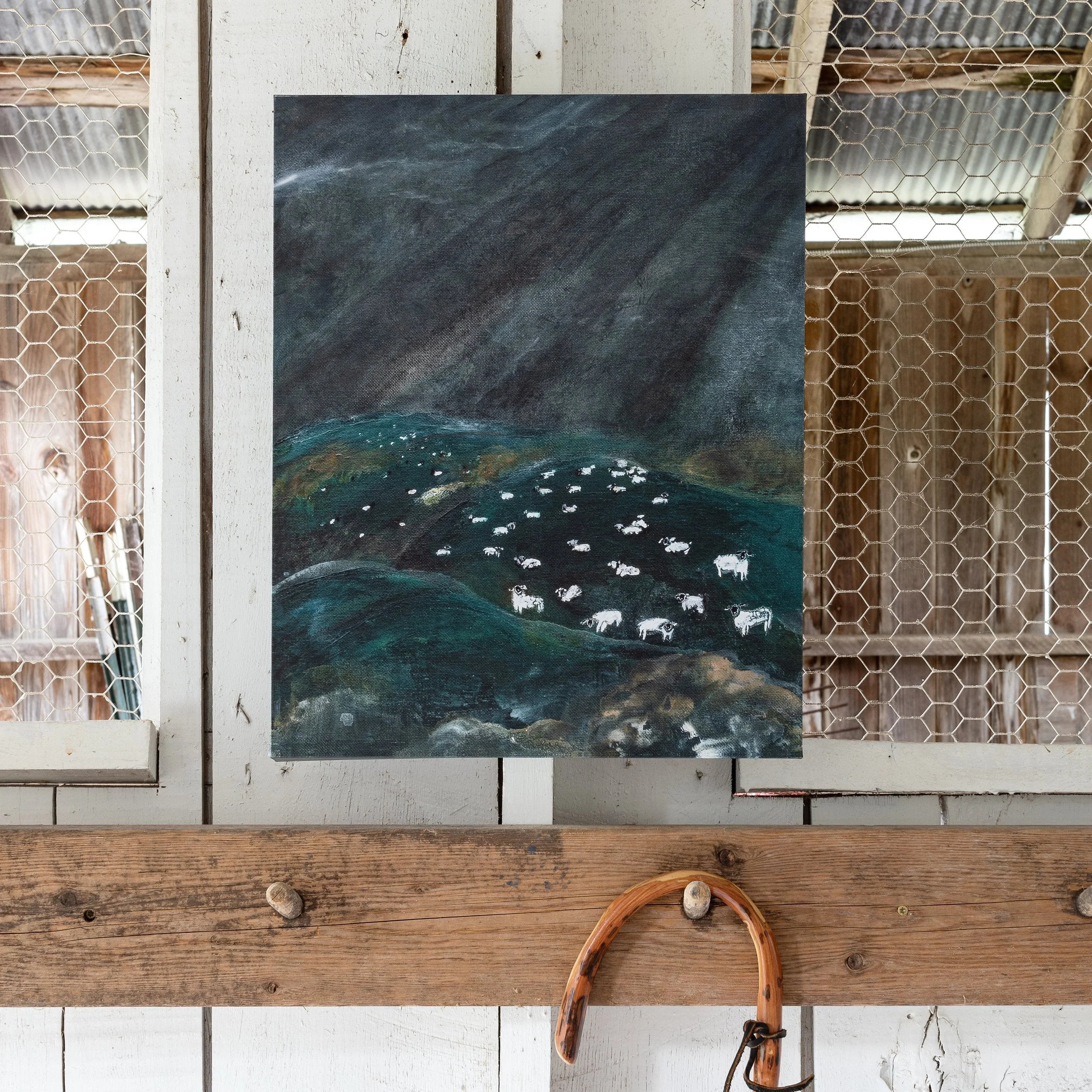 Flocks By Night Canvas Wall Art - Image 6