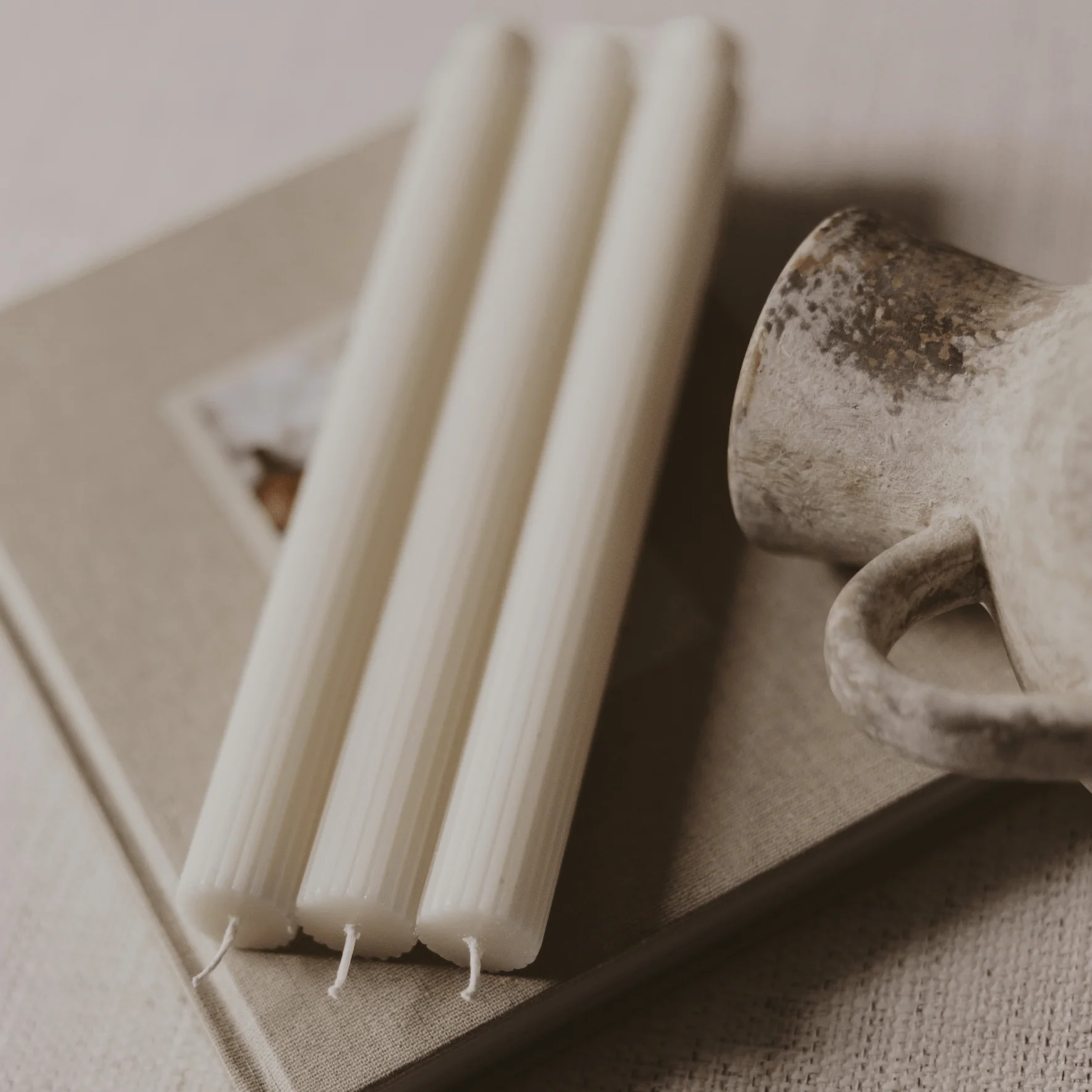 Fluted Taper Candles (Set of 3) - Image 5