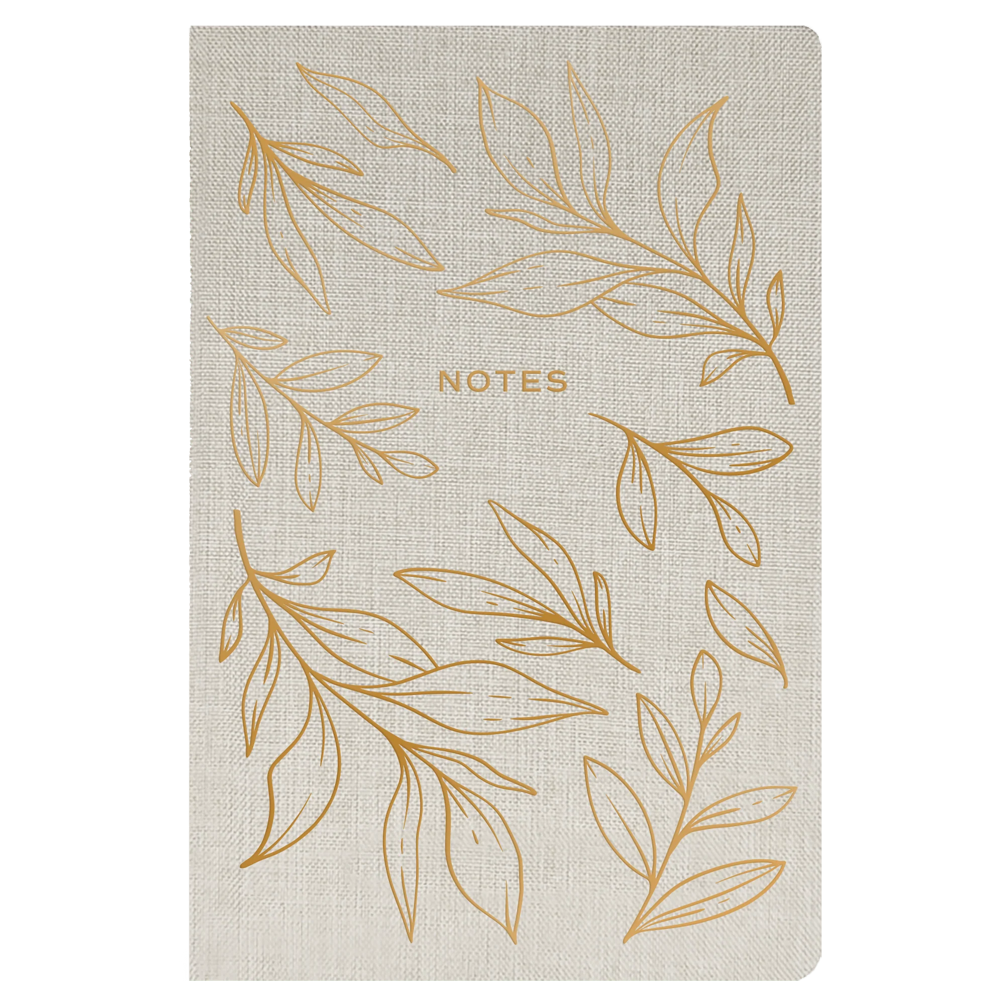 Gold Leaves Notes Journal - Image 3
