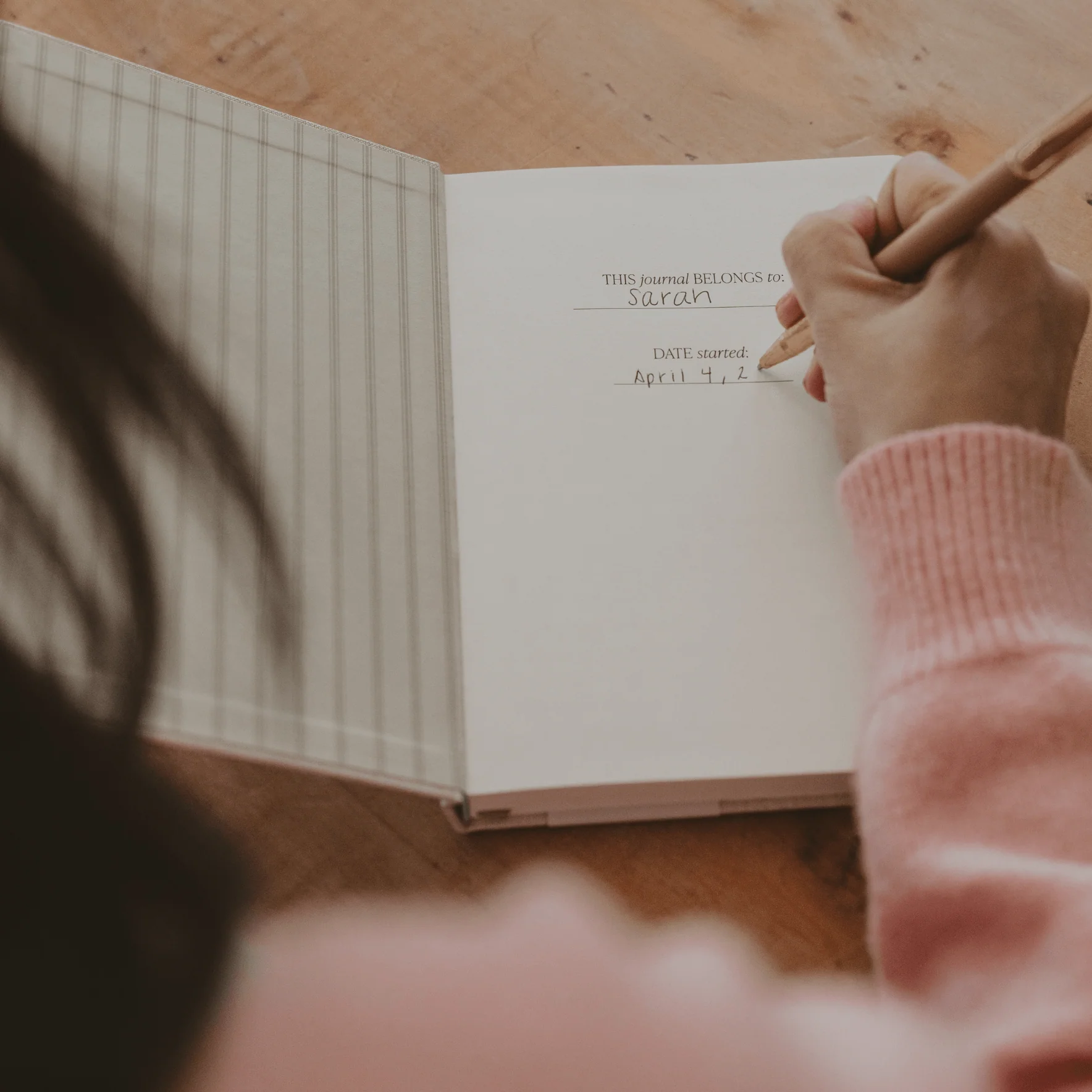 Gold Leaves Notes Journal - Image 4