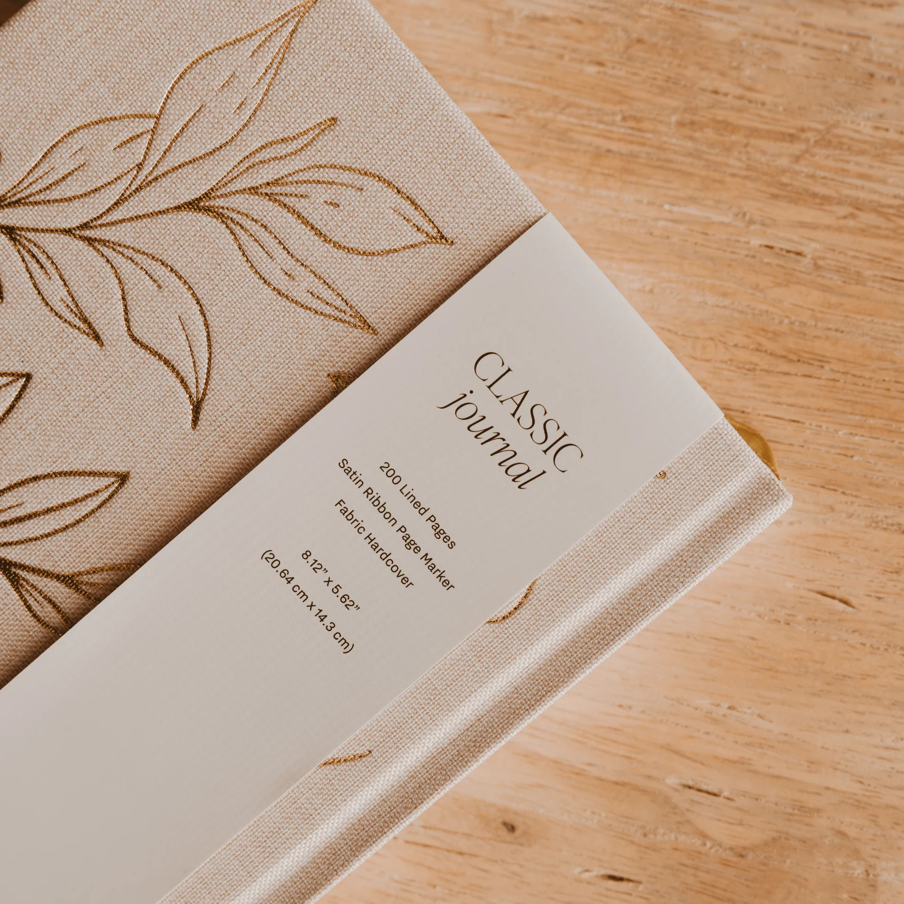 Gold Leaves Notes Journal - Image 5