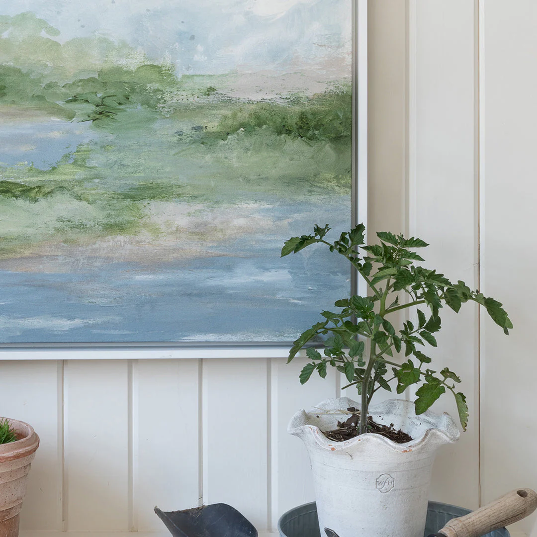 Green Pastures Canvas Wall Art - Image 6