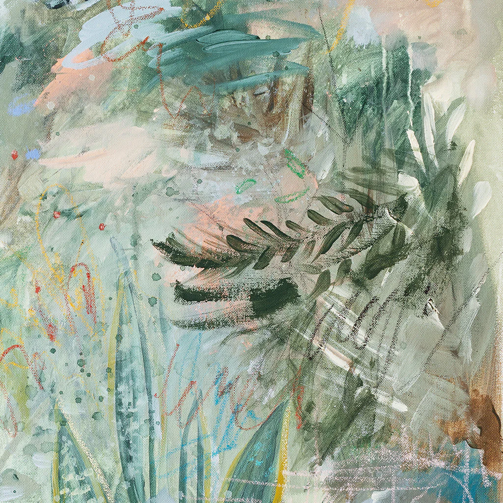 Lush Garden Canvas Wall Art - Image 3