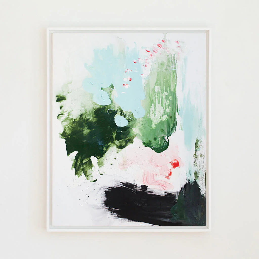 Peppermint Moss Canvas Wall Art - Image 12