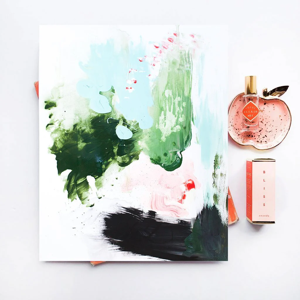 Peppermint Moss Canvas Wall Art - Image 13