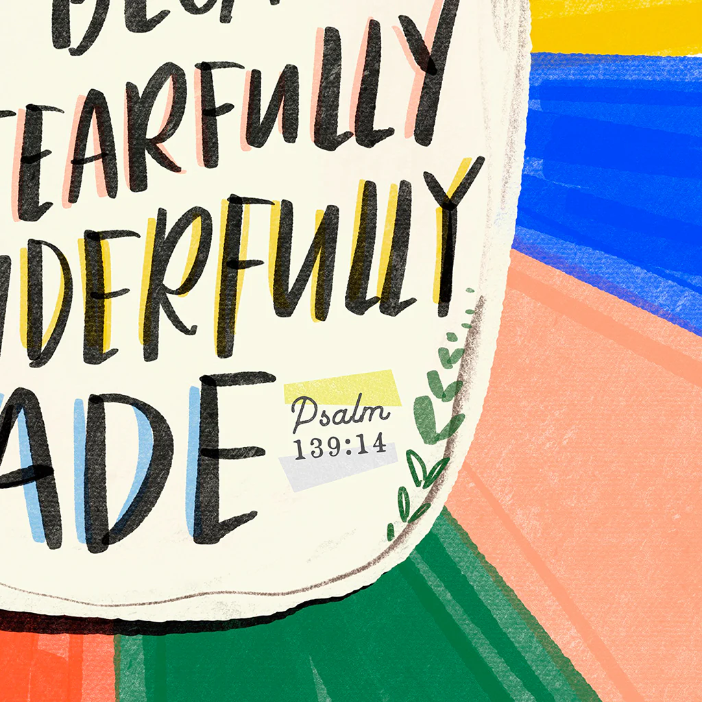 Playful Parachute Adhesive Art - Image 3