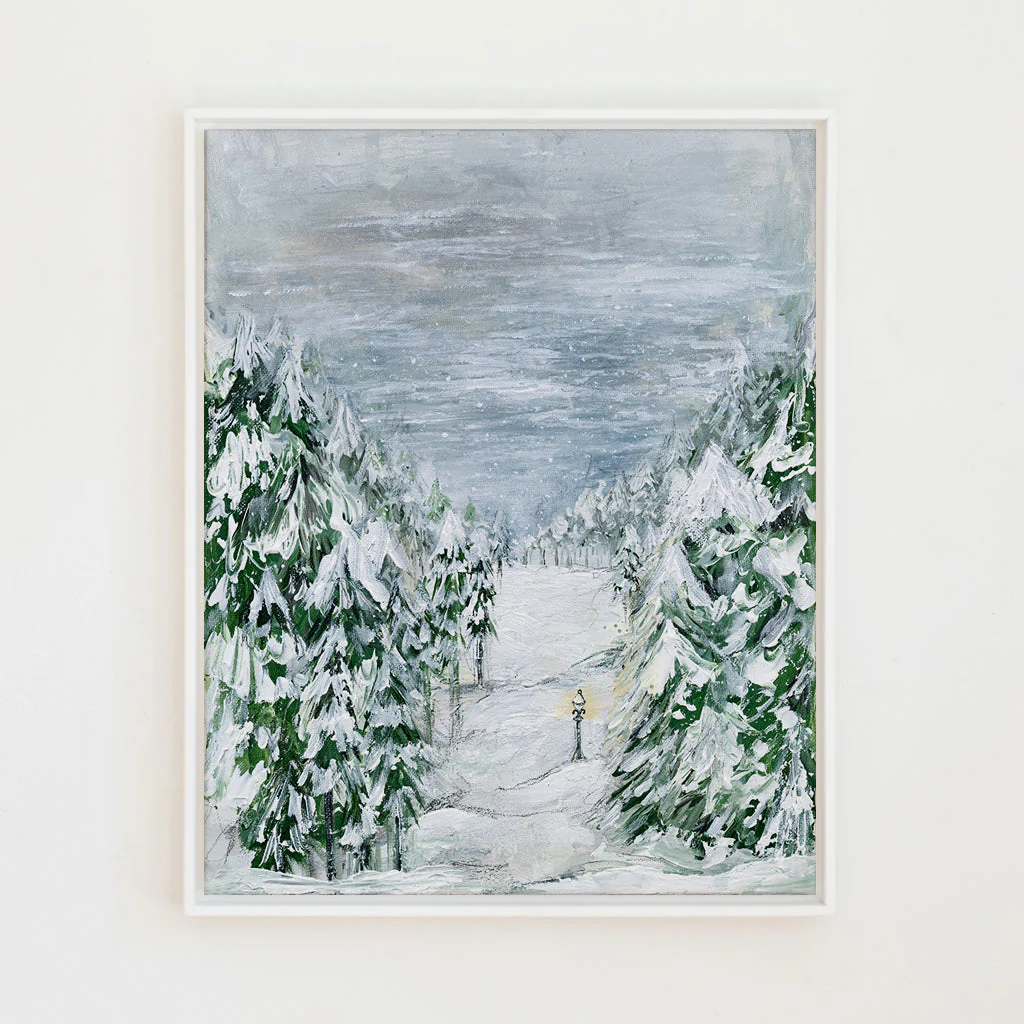 The Lamp Post Canvas Wall Art - Image 9