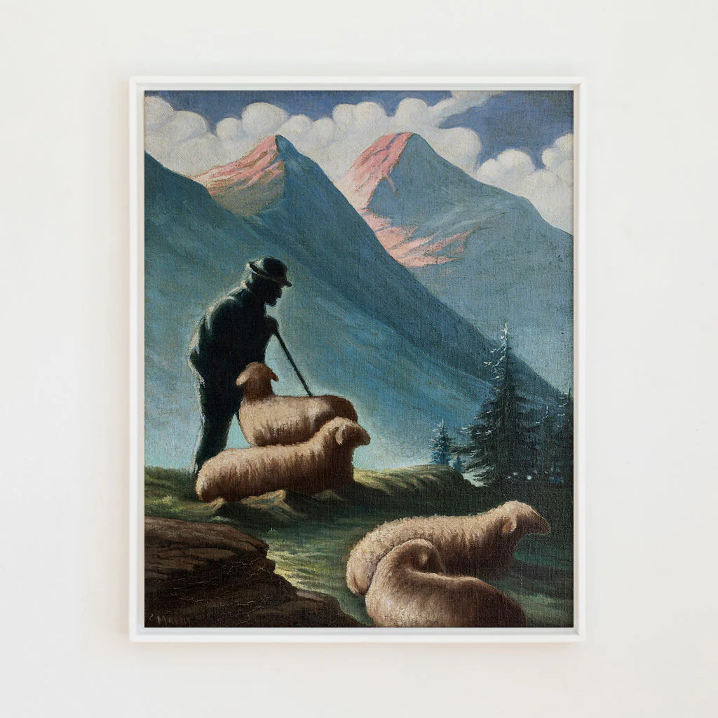 The Shepherd Canvas Wall Art - Image 3