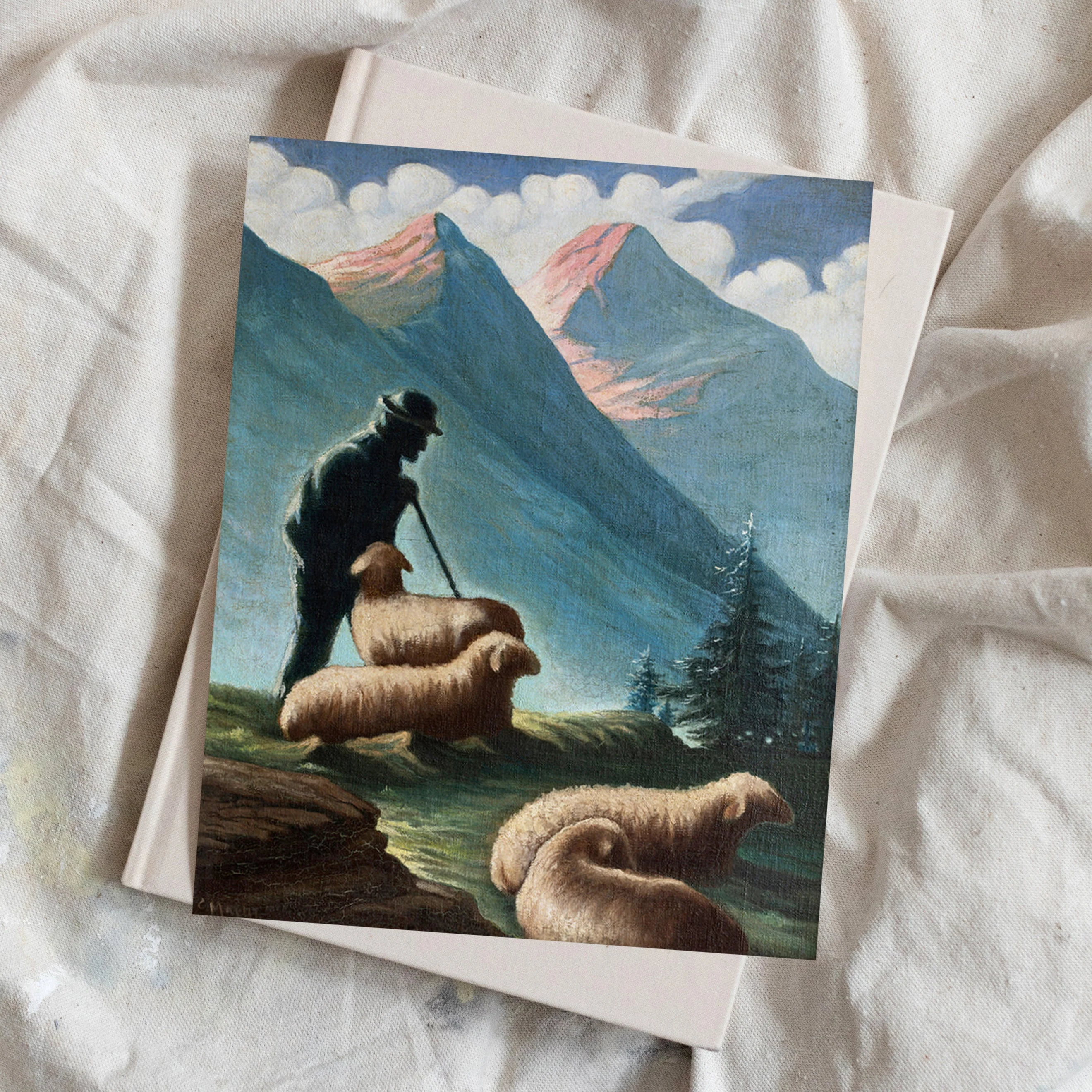 The Shepherd Canvas Wall Art - Image 5