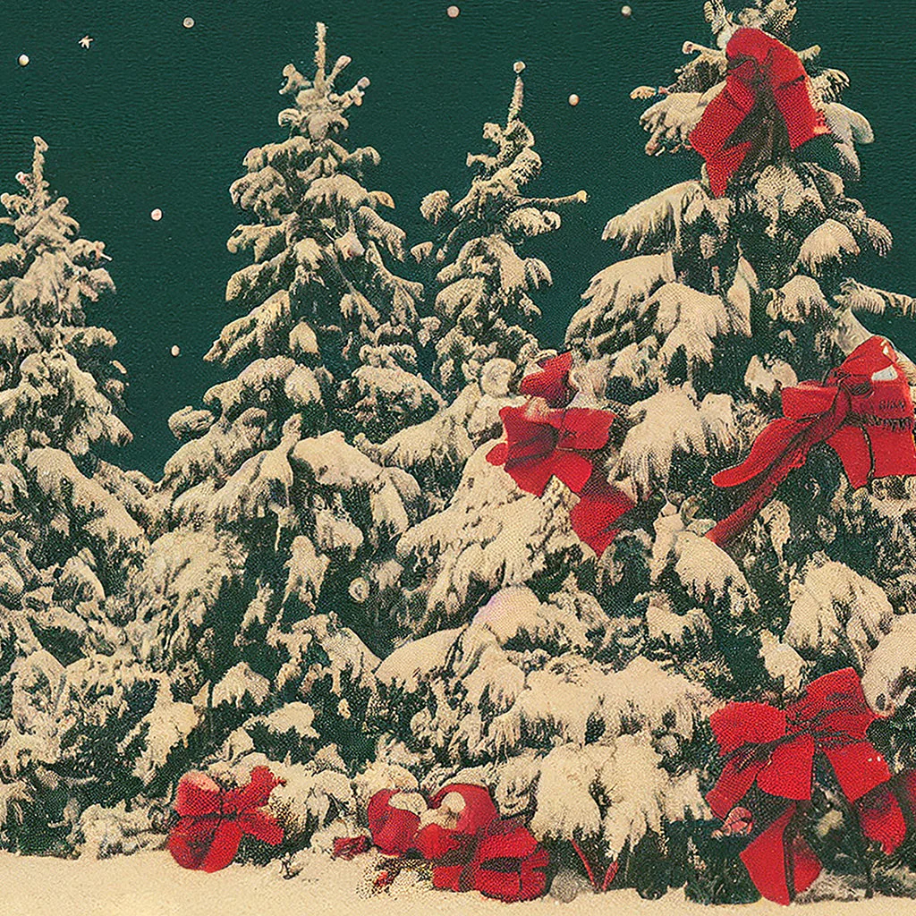 Vintage Christmas Card for Frame TV - Image 4