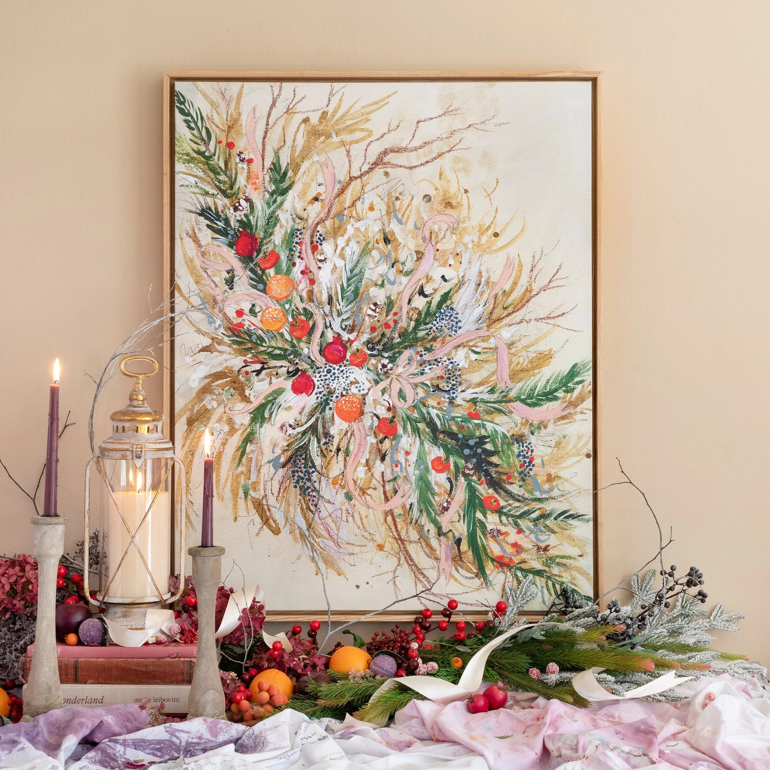 Wild Garland Canvas Wall Art - Image 5